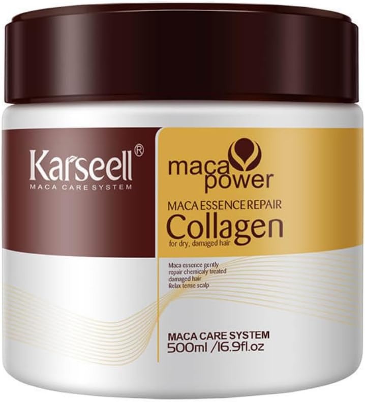 Karseell Collagen Deep Repair Conditioning Hair Maskقناع الشعر بالكولاجين كارسيل للإصلاح العميق والتكييف 💆‍♀️✨