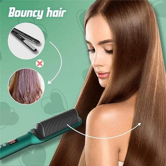 Hair Straightener Combمشط مكواة فرد الشعر