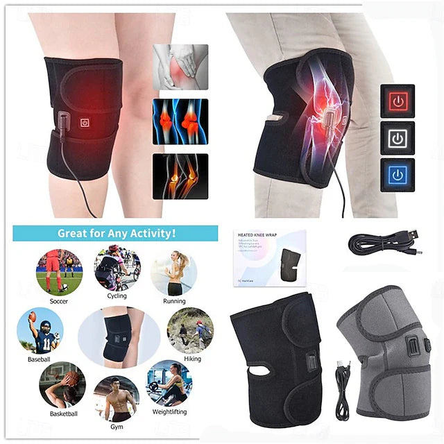 🔥 وسادة تدفئة كهربائية للركبة | Electric Heating Knee Pad 🔥