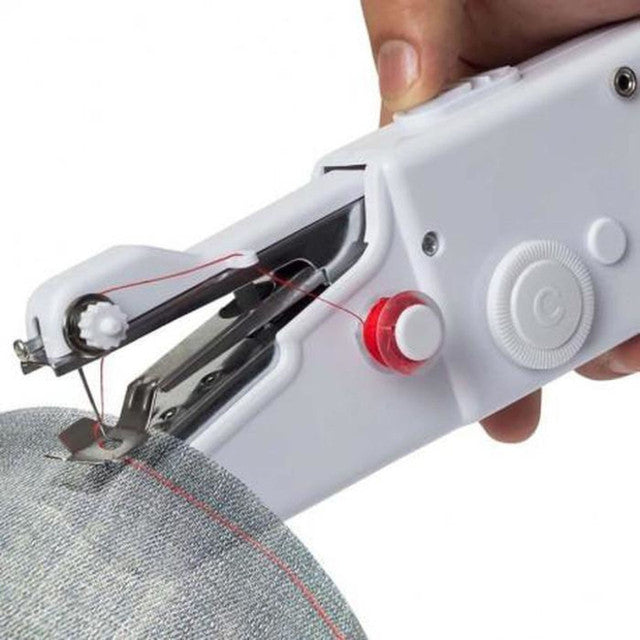 Handheld Portable Sewing Machine👜✨ ماكينة خياطة محمولة يدويًا