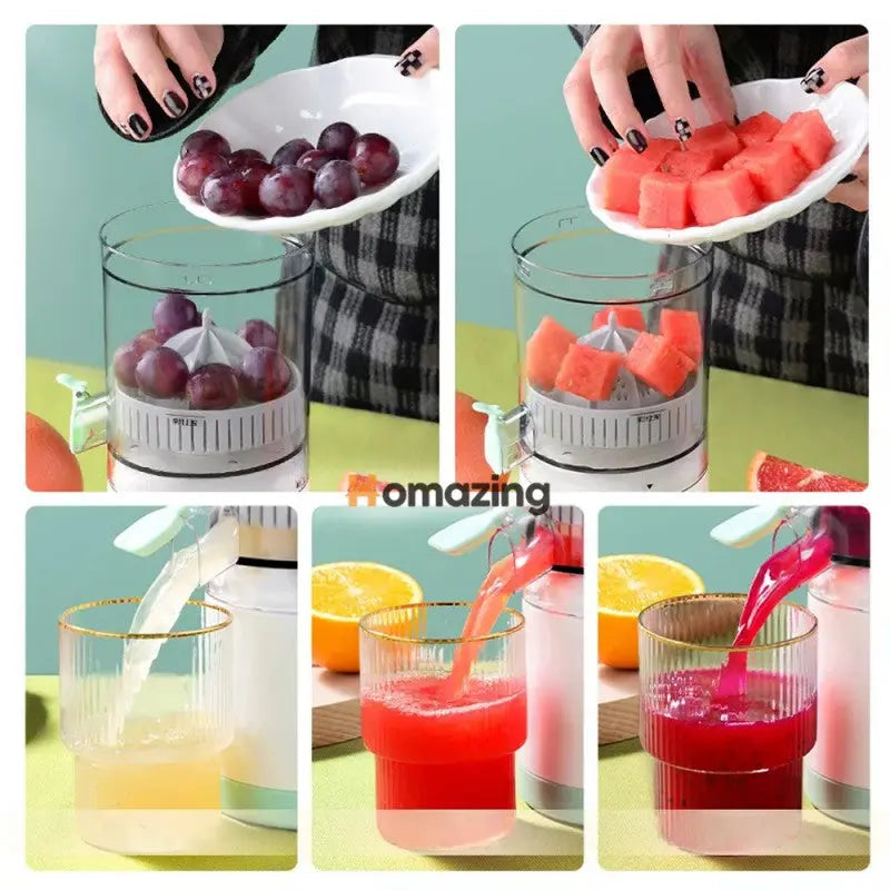 Portable Electric Citrus Juicer | عصارة حمضيات كهربائية محمولة